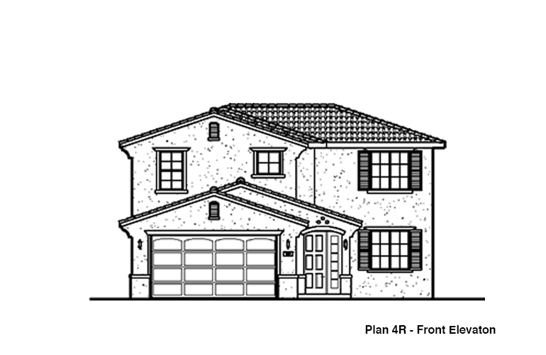Plan 5A - Second Floor Plan